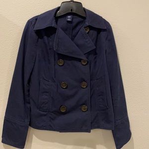 Navy blue twill GAP jacket